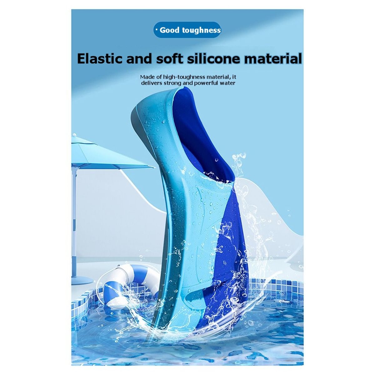 Flippers Swimming - [MEGAL İNDİRİM] Yüzme Antrenman Paletleri Silikon