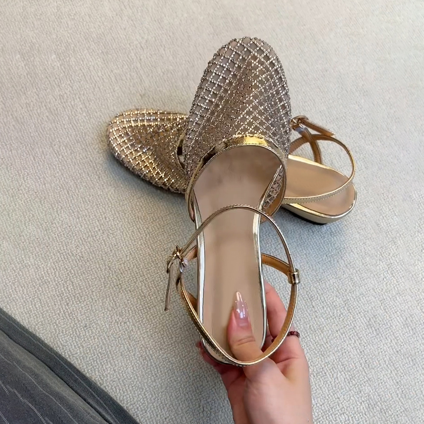 Water Shoes - Yeni Kadın Yuvarlak Burun Düz Taban