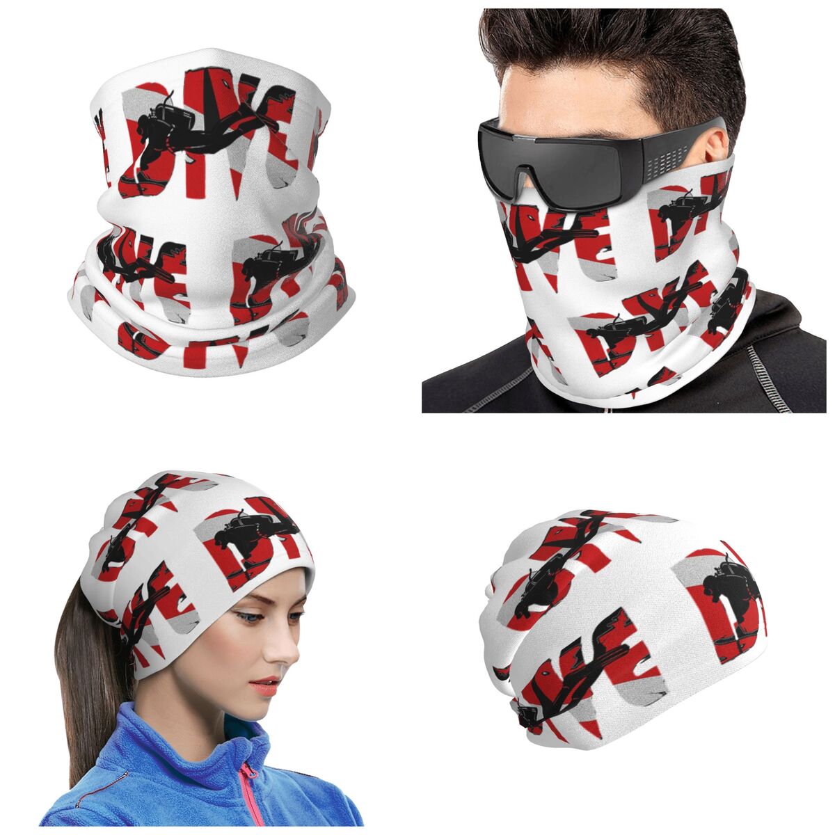 Diving Mask - Dalış, Dalgıç, Deniz Şnorkelli Dalış, Spor