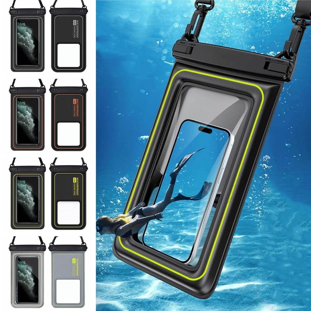 Dry Bag Waterproof - Dokunmatik Ekranlı, Su Geçirmez Telefon Kılıfı,