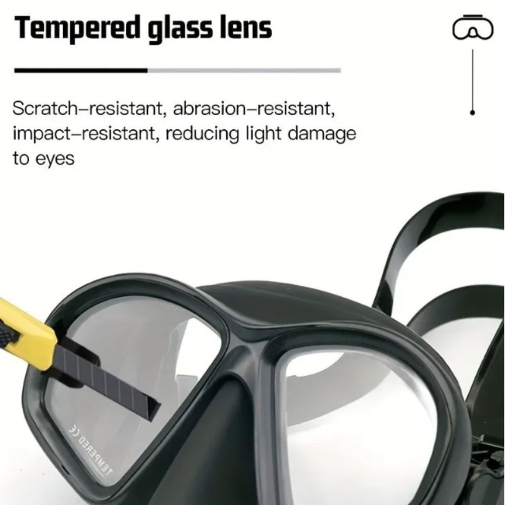 Temperli Camlı Serbest Dalış M - Snorkel Set incelemesi ve fiyatı